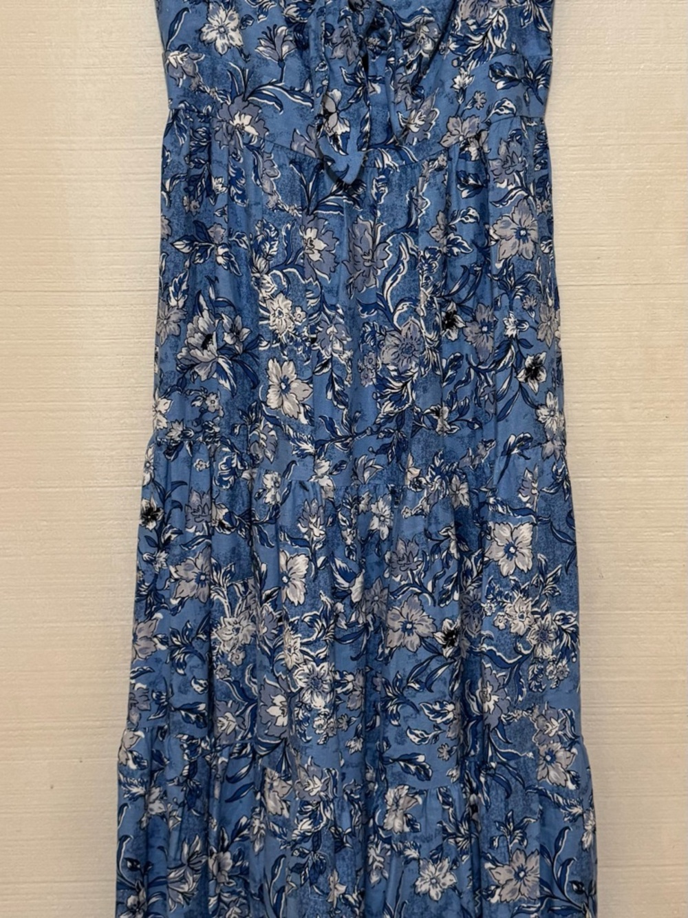 House of Harlow 1960 Blue Floral Maxi Dress